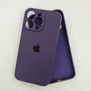 Pirok Store Apple iPhone 13 Pro Kamera Korumalı Lansman Içi Kadife Silikon Kılıf