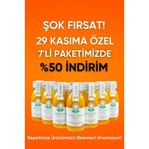 Plantohealth Shots No1 (Kurkumin+Zencefil+Vitamin C+Koenzim Q10)-Avantajlı Yedili Paket