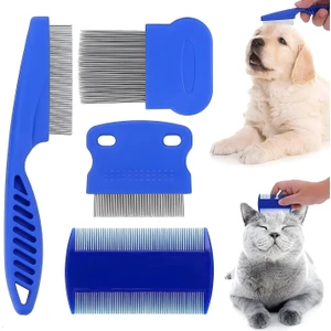 Kedi ve Köpekler Için Bit Pire Tüy Temizleme Tarağı - FC039