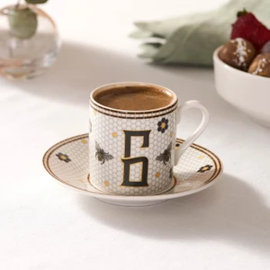 G Harfli  Kahve Fincanı 80 ml