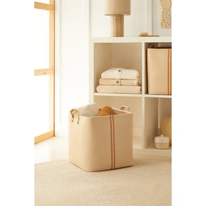 Ocean Home Textile Çocuk Odası Jüt Keten Kumaş Sepet 30 x 30 x 30 cm