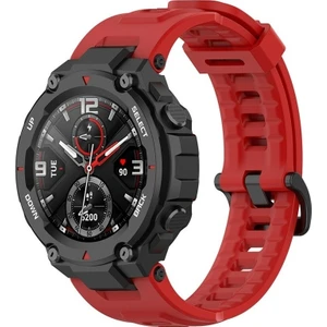 Amazfit T-Rex Pro Silikon Kordon Kayış Çift Tornavidalı Set