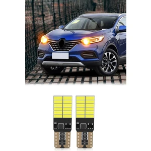 T10 Park LED Iç Aydınlatma Park Ampul Dipsiz Kırmızı 24 Ledli (2ADET)