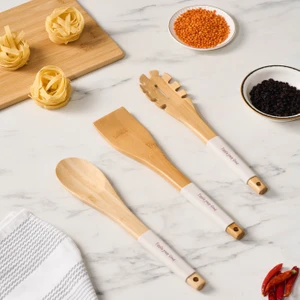 Crick Crack Harmony 3 Parça Ahşap Servis Seti Taupe