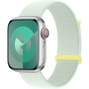 Apple Watch 5 6 7 8 9 10 Uyumlu 44 45 46 49MM Kumaş Hasır Cırtlı Kordon