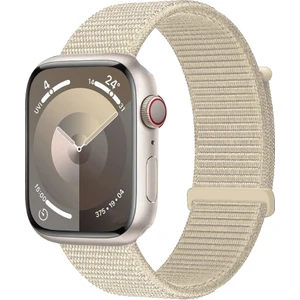 Apple Watch 5 6 7 8 9 10 Uyumlu 44 45 46 49MM Kumaş Hasır Cırtlı Kordon