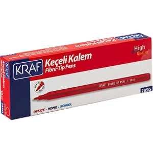 Keçeli Kalem Kırmızı 285G (10'lu Paket)