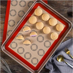 Silikon Yıkanabilir Makaron Yapıcı Fırın Matı (40*30 Cm)
