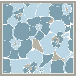 Twill Ipek Eşarp - 4041-07 Bebe Mavi