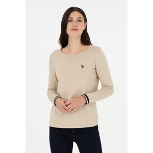 U.S. Polo Assn. Kadın Taş Melanj Kazak /Triko 50297133-VR225