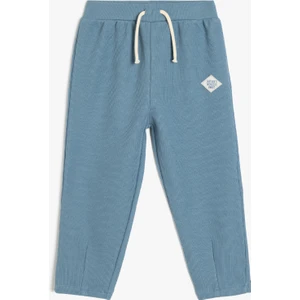 Pamuklu Beli Bağcıklı Regular Fit Jogger Eşofman Altı
