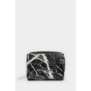 Kadın Mermer Baskılı Suni Deri Cüzdan E2651AXNS