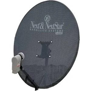 Next NextStar Next 75CM Delikli + Lnb Rüzgara Kara Dayanıklı Çanak Anten