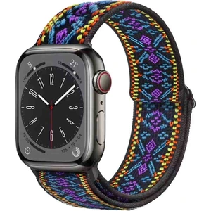 Apple Watch Seri 10-42 mm  9 8 7 6 Se 5 4 3 2 1 38-40-41 mm Elastik Rahat Kordon