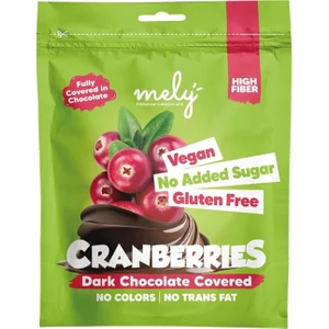 MELY GLUTENSİZ ŞEKER İLAVESİZ VEGAN ÇİKOLATA KAPLI TURNA YEMİŞİ 50 GR