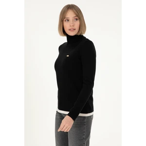 U.S. Polo Assn. Kadın Siyah Kazak /Triko 50297080-VR046