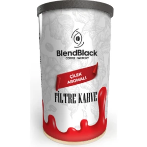 Çilek Aromalı Filtre Kahve Teneke Kutu 250 gr