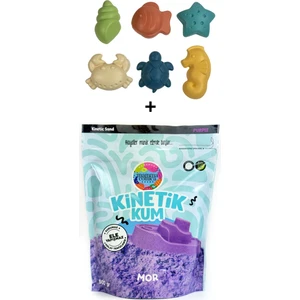 Mammacomica Dough 500GR Kinetik Kum + Deniz Canlıları Seti