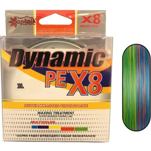 Dynamic Pe 8 Örgü Ip Misina 300MT Multi Color