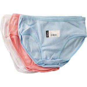 0852 Kız Çocuk Pandora Bato-Slip-Külot - 12'li Kombin