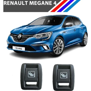 Wkz Renault Megane 4 Arka Koltuk Isofix Kapağı 2 Adetli Set 1707730X