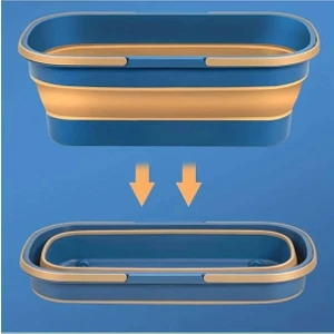 Katlanabilir Tekerlekli Temizlik Mop Kovası - Pratik ve Taşınabilir