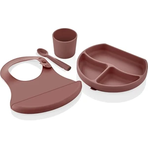 Baby Jem Silikon Beslenme Seti Mocha