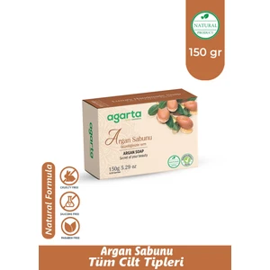 Doğal El Yapımı Güzellik Sabunu - Argan Yağı ile Cildi Canlandıran ve Besleyen 150 gr Krem Renkli