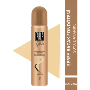 Spray On Leg Fondöteni Bronz Bacaklar İçin Suya Dayanıklı 75 ml SPF20 Koruma