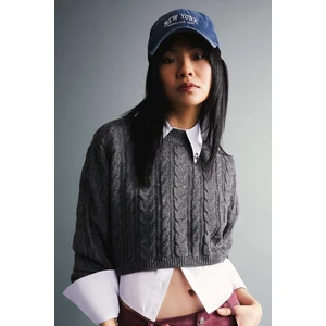 Coool Regular Fit Bisiklet Yaka Kazak T4518AZ23WN