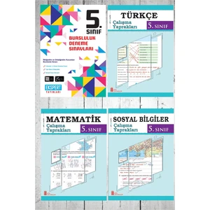 Ata Yayıncılık   (Sınıf: 5)  Bursluluk Deneme Sınavı / Çalışma Yaprakları
