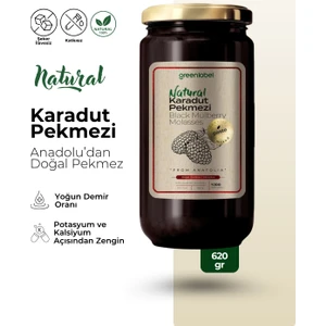 Green Label Greenlabel Natural Karadut Pekmezi 620 gr