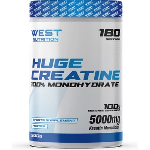 West Nutrition Huge Kreatin Monohidrat 900 Gr 180 Servis 5000 mg Kapsamlı Performans Desteği