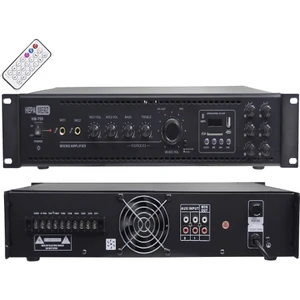 Hepa Merz HM750 - 6 Bölgeli Anfi 750 Watt 6 Zone Mikser Amfi Usb Bluetooth