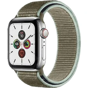 Apple Watch Cırtlı Bant Kordon ( Seri 10 - 46 mm Uyumlu) Koyu Yeşil