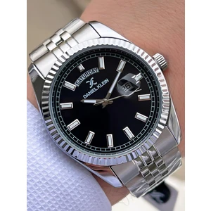 Daniel Klein Takvimli Kadran Rolex Kasa 30 mt Suya Dayanıklı 2 Yıl Garantili Erkek Kol Saati 10010F2