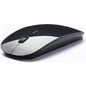 Ata Elektronik Slim ince Kablosuz WİRELESS Mouse Fare MacBook Pro Air Mac iPad Dizüstü Bilgisayar Masaüstü Mac PC Bilgisayar için - Taşınabilir İnce Sessiz Ofis Fareleri 2.4 GHz USB