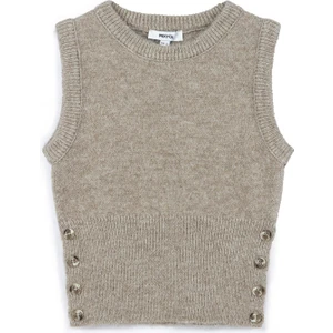 Düğme Aksesuarlı Süveter IW6240050369014