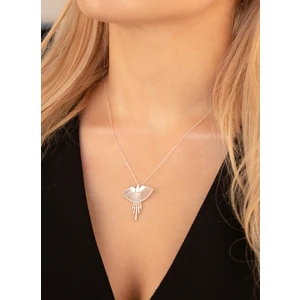 Dkmn Silver 925 Ayar Gümüş Anka Kuşu Kolye