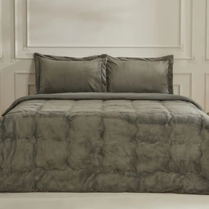 Karaca Home Flufy Tek Kişilik Soft Dream Comfort Set Haki