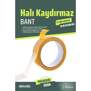 Premium Halı Kaydırmaz Bant Halı Kilim Sabitleme ve Yapıştırma Bandı
