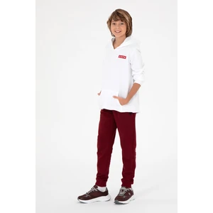 U.S. Polo Assn. Erkek Çocuk Bordo Eşofman Altı 50293482-VR014