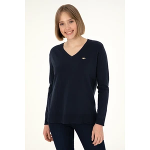 U.S. Polo Assn. Kadın Lacivert Kazak /Triko 50288973-VR033