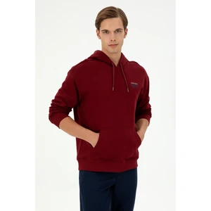 U.S. Polo Assn. Erkek Bordo Sweatshirt 50293442-VR014
