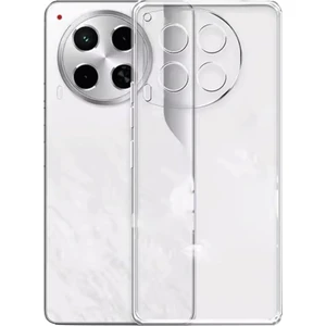 Tecno Camon 30 Kılıf Silikon Şeffaf Arka Kapak