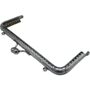 Çanta Klips Kare - 16 cm Gümüş