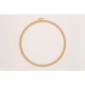 Ahşap Vidalı Nakış Kasnak No:6 - 8 mm Açık Kahverengi