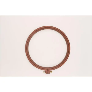 Plastik Vidalı Nakış Kasnak No:1 - 177 mm Kahverengi