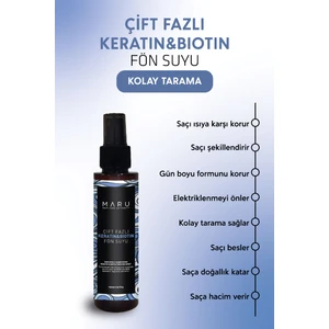 Keratin &biotin Isı Koruyucu Kolay Tarama Ve Saç Şekillendirici Spreyi 150 ml 8699211721136