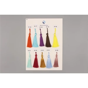 Polyester Püskül - 7 cm Pudra